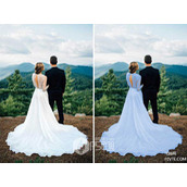 ps如何为白色婚纱换颜色?ps巧用通道快速把白色婚纱变换成其它颜色教程