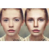 ps人像精修之中性灰人像修图详细解析