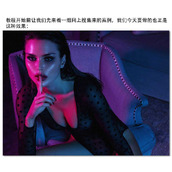 ps红蓝渐变人像后期修图教程