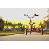 轩辕传奇手游迷之幻域攻略让你无往不利(突破极限)