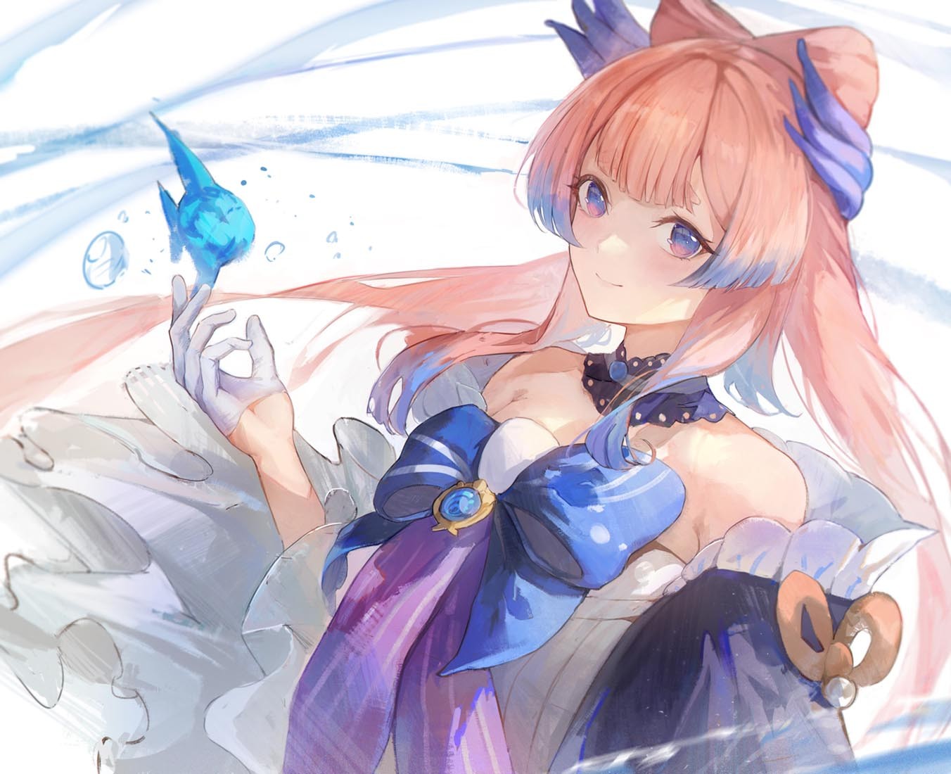 原神珊瑚宫心海同人极品美图清凉壁纸展示第一弹2023