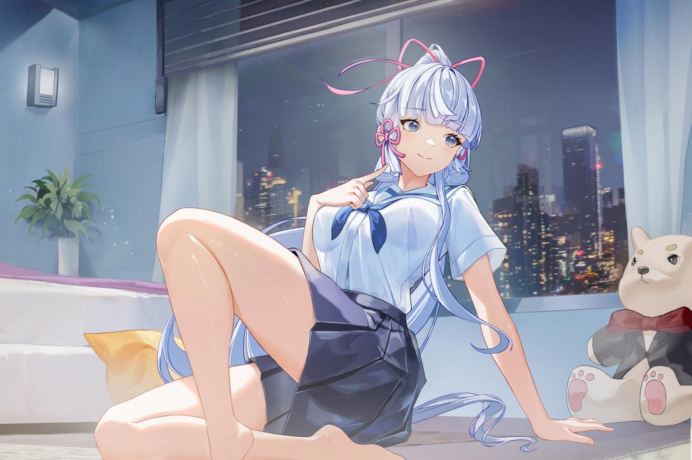 原神神里绫华3D同人高质量涩图大全无遮拦无圣光【第一弹】