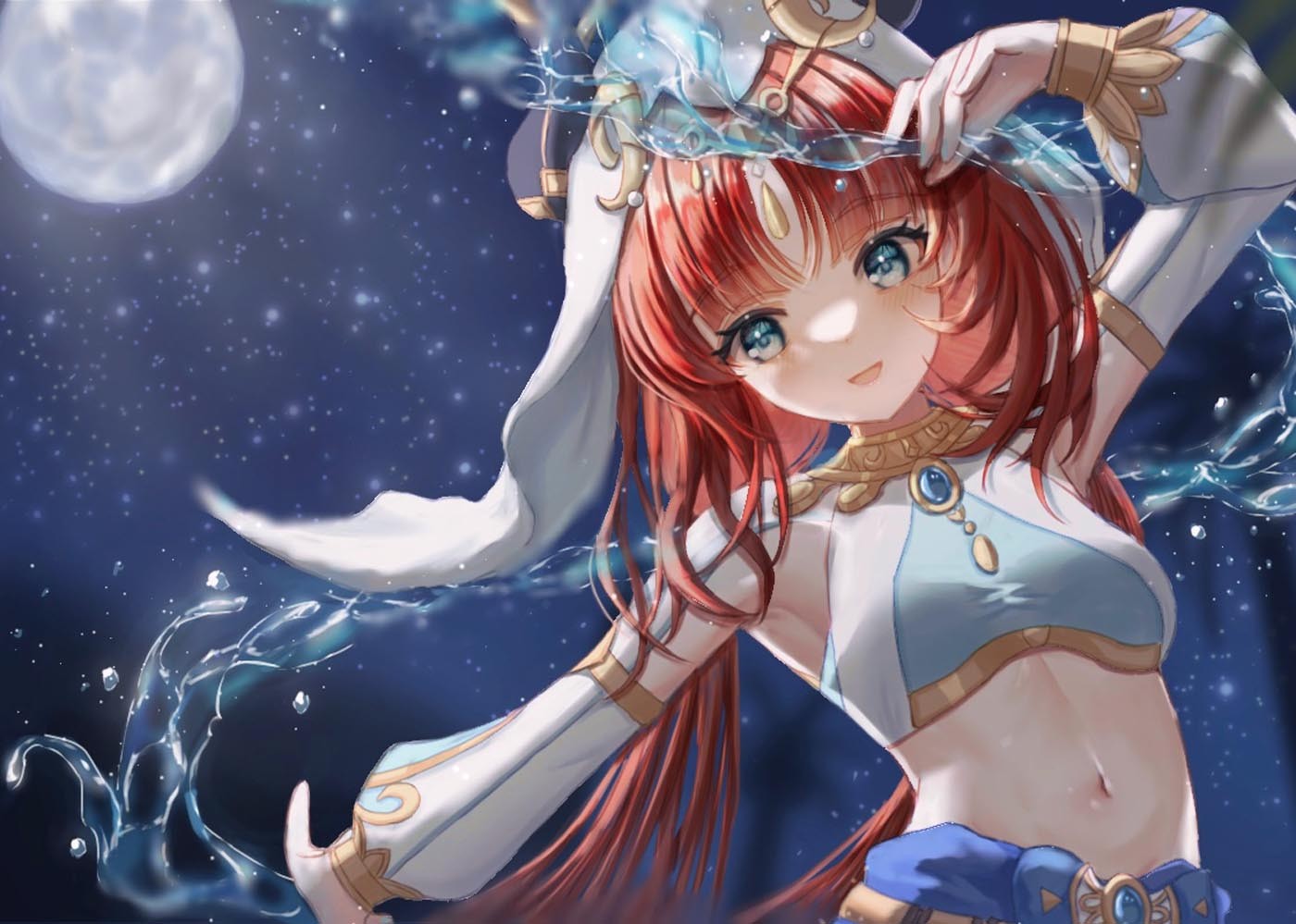 wallpaper原神妮露真空动态典藏级早安壁纸图