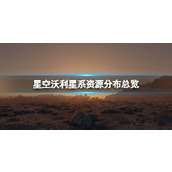 《星空》沃利星系资源分布总览 沃利星系资源有哪些？