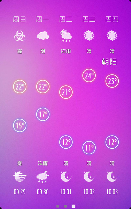 闲云天气app