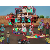 《编个笑话》印度摩托怎么通关