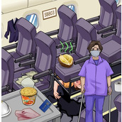 《编个笑话》整理机舱怎么通关