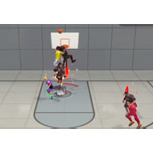 全明星街球派对抢篮板技巧分享