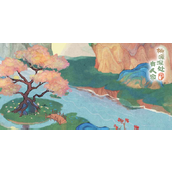 桃源深处有人家初秋怎么布局