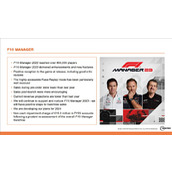 《F1车队经理2022》销量突破85万份