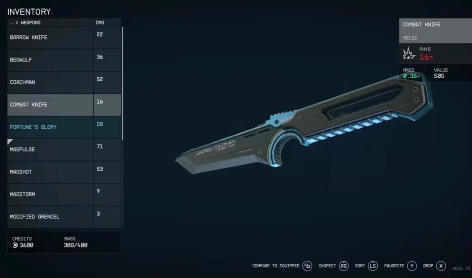 《星空》近战流派武器介绍