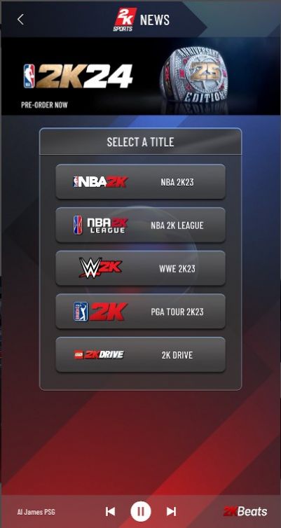 我的NBA2K24测试安卓版