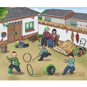 文字玩出花怀旧滚铁圈攻略详解