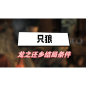 只狼龙之还乡结局条件(只狼龙之还乡结局条件一览)