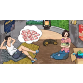 《文字玩出花》帮助强哥完成画饼通关攻略