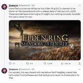 《艾尔登法环》DLC将于2024年2月发售