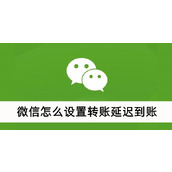 微信怎么设置转账延迟到账