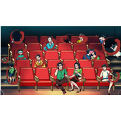 《就我眼神好》离谱电影院怎么过