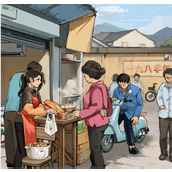 《就我眼神好》怀旧早餐铺怎么过