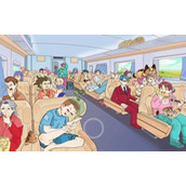 《就我眼神好》素质列车怎么过