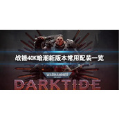 《战锤40K暗潮》新版本怎么搭配装备？新版本常用配装一览