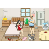 《就我眼神好》美女交租怎么过