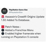 《刺客信条幻景》60帧补丁更新时间