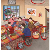 《老六爱找茬》老牌友答案是什么