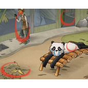 《你是不是虾》熊猫回家怎么过