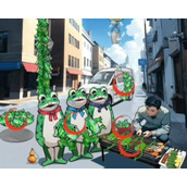 《你是不是虾》青蛙大街怎么过