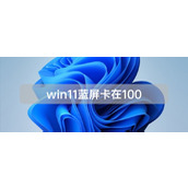 win11蓝屏卡在100%解决方法