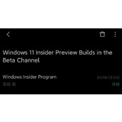 win11预览版更新时间详细介绍