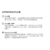 win11选择dev和beta渠道对比介绍