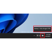 win11电池显示百分比教程