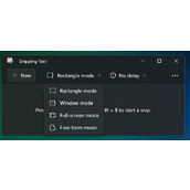win11推出全新截图工具 经典功能结合现代化设计更好用