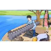 《文字玩出花》强哥磨针磨出绣花针通关攻略