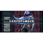 《无畏契约》挂件装备位置