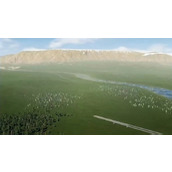 《城市天际线2》双子山地图介绍