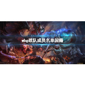 《lol》wbg战队成员名单国籍