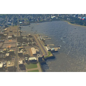 《城市天际线2》港口怎么连接道路