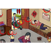 《玩梗找茬王》幸福一家怎么过