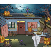 《文字玩出花》万圣节找人2怎么过