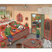 《文字玩出花》凑药费怎么过