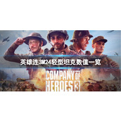《英雄连3》M24轻型坦克数值一览