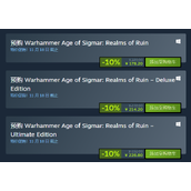 《战锤西格玛时代毁灭之国》标准版和豪华版区别