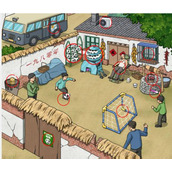 《文字玩出花》怀旧练足球通关攻略