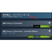 《舍伍德侠盗团》steam名字介绍