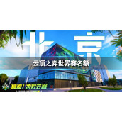 《云顶之弈》世界赛名额一览