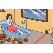 爆梗找茬王破屋洗澡怎么玩