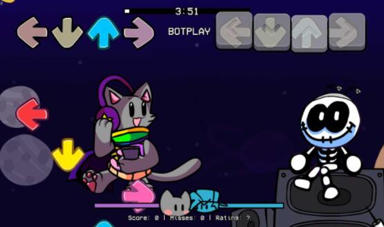 fnf彩虹猫完整版